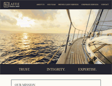 Tablet Screenshot of laffiefinancial.com